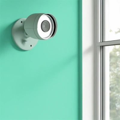 Chandler vivint camera facing a window